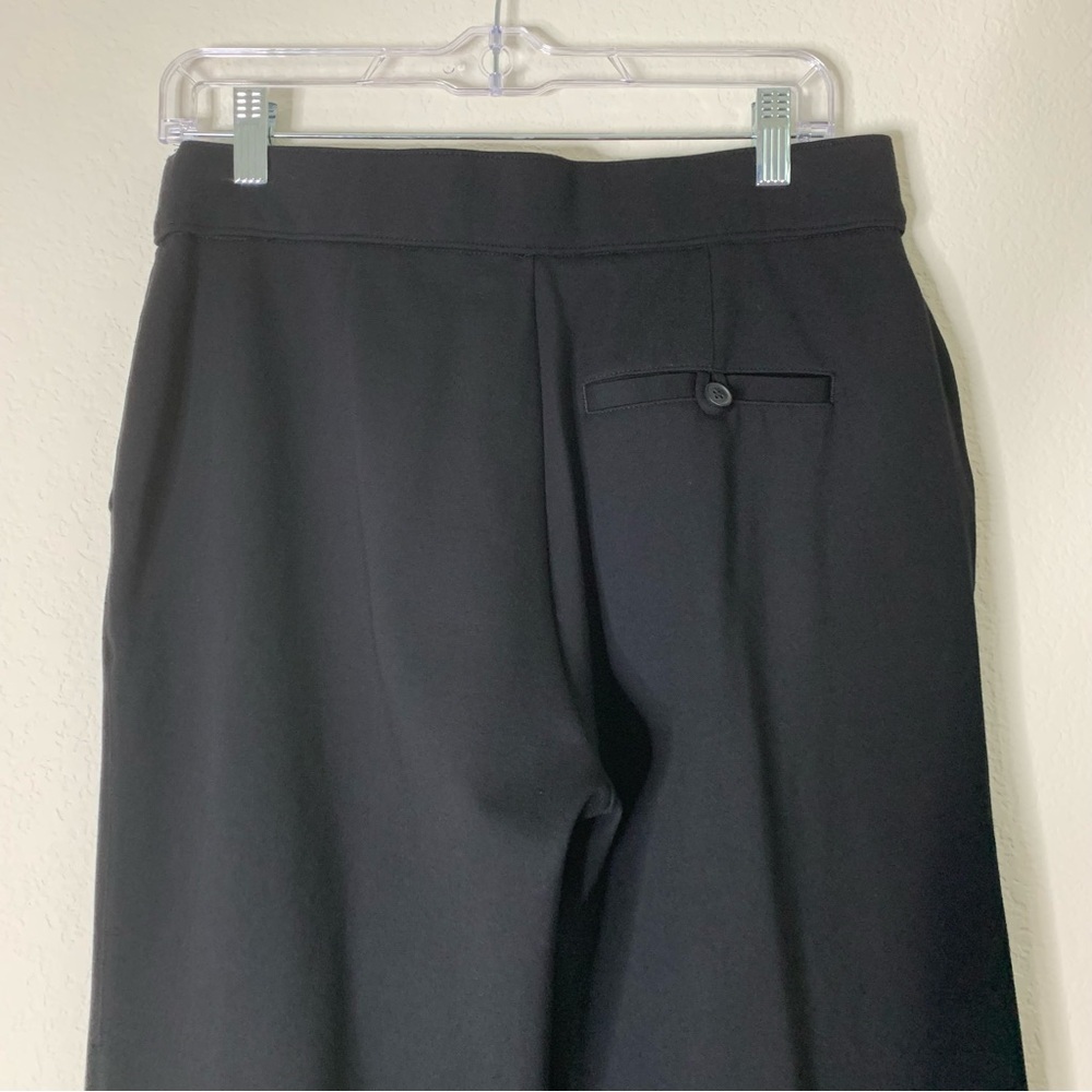 Spanx womens black Ponte wide leg pants L - Picture 5 of 8
